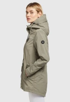 Khujo CAIMA - Parka - Graugrün -Khujo Store 04f93a46cb624ba98f70d0dfae30b479