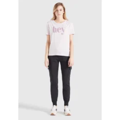 Khujo T-Shirt »khujo T-Shirt BANANI HEY«, Im Loose Fit Aus Weichem Jersey