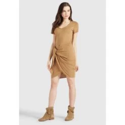 Khujo Jerseykleid »khujo Kleid TEA«, Im Slim Fit Mit Wickeloptik -Khujo Store 17aaab8cd79d954e125f6198fed52eca
