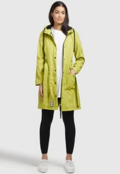 Khujo GLENNA - Regenjacke / Wasserabweisende Jacke - Giftgrün -Khujo Store 1a9f2a4f8bb34e37a1f061e218f9789d