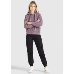 Khujo Kapuzenpullover »khujo Pullover HEDVIG«, Aus Baumwollstrick Mit Kapuze -Khujo Store 1ba60238b1680a230838f1c39e9b09c4