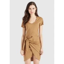 Khujo Jerseykleid »khujo Kleid TEA«, Im Slim Fit Mit Wickeloptik -Khujo Store 1c2b3051ef4f4e0fc9e683fedab80d2c