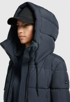 Khujo DERIA - Wintermantel - Schwarzblau -Khujo Store 1c78e420a313456ca8128a82d0b1f4e4