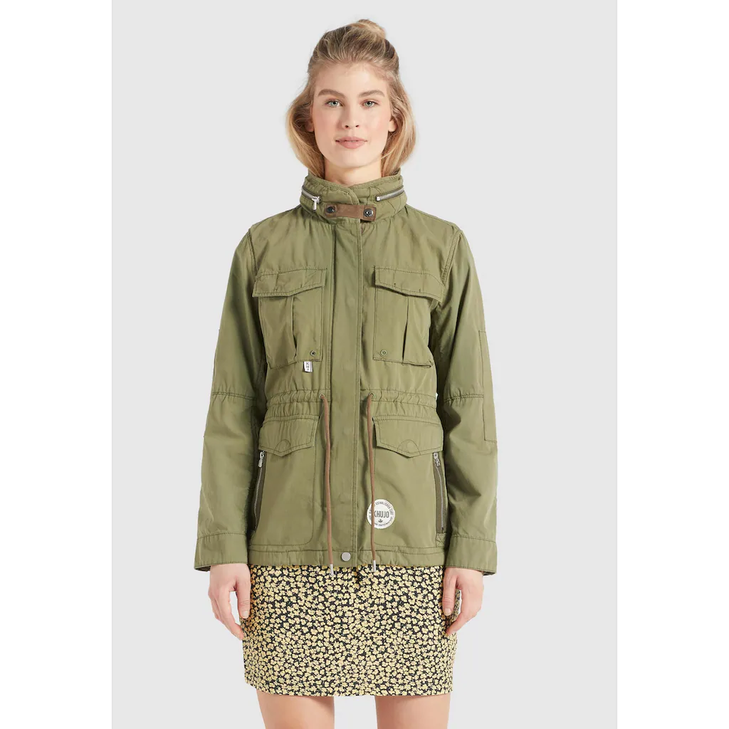 Khujo Military-Jacke »khujo Jacke PAOLA2«, (1 St.), Mit Kapuze, Mit Im Kragen Verstaubarer Kapuze 5 Khujo Military-Jacke »khujo Jacke PAOLA2«, (1 St.), Mit Kapuze, Mit Im Kragen Verstaubarer Kapuze – Bild 5