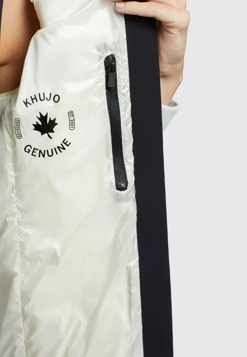 Khujo MAUDE SHINY - Bomberjacke - Cremeweiß 6 Khujo MAUDE SHINY - Bomberjacke - Cremeweiß – Bild 6