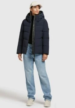 Khujo FAMES - Winterjacke - Dunkelblau -Khujo Store 3143f96f77ff4ee19d00fb8ca2d2039c