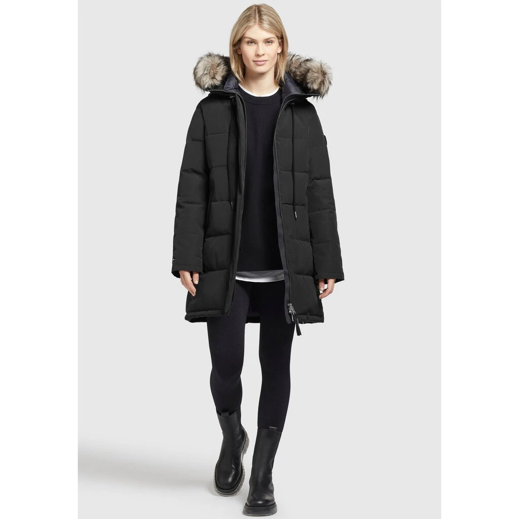 Khujo Steppmantel »CLOREN«, Mit Kuscheligen Fellimitat An Der Kapuze 6 Khujo Steppmantel »CLOREN«, Mit Kuscheligen Fellimitat An Der Kapuze – Bild 6