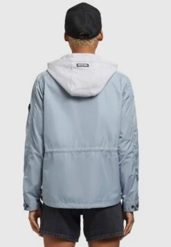 Khujo FLAMES - Leichte Jacke - Blaugrau Hell -Khujo Store 37cba636479746789a350be0e4cde640