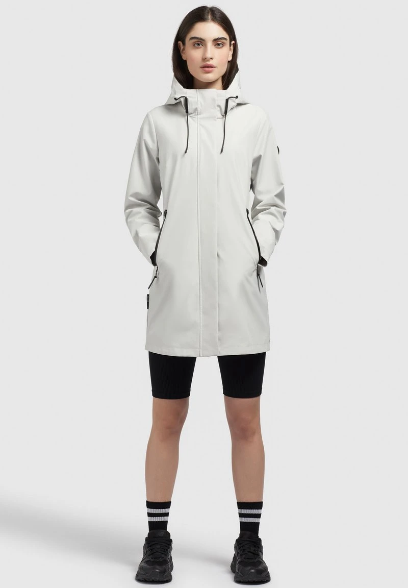 Khujo IZAF - Regenjacke / Wasserabweisende Jacke - Hellgrau 2 Khujo IZAF - Regenjacke / Wasserabweisende Jacke - Hellgrau – Bild 2