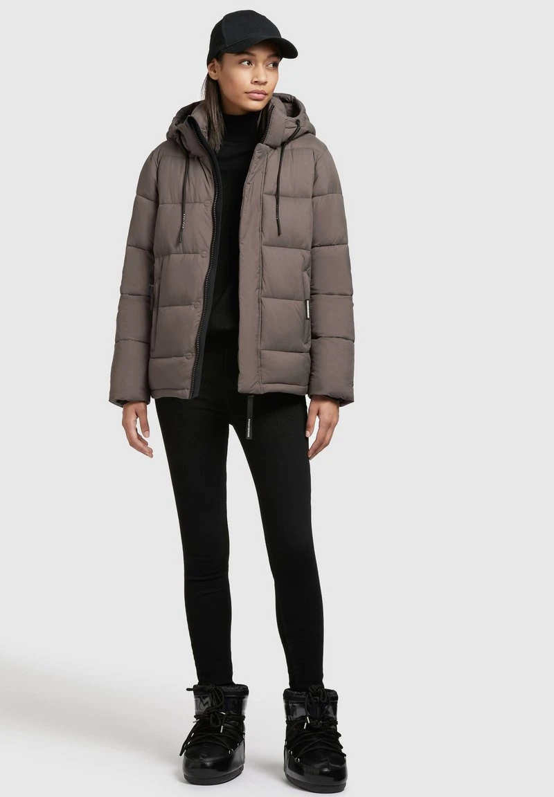 Khujo EVONA MATT - Winterjacke - Taupe 2 Khujo EVONA MATT - Winterjacke - Taupe – Bild 2