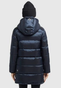 Khujo WORD SATIN - Wintermantel - Dunkelblau -Khujo Store 3aad9f8dfc47484597ef4ea3930ee567