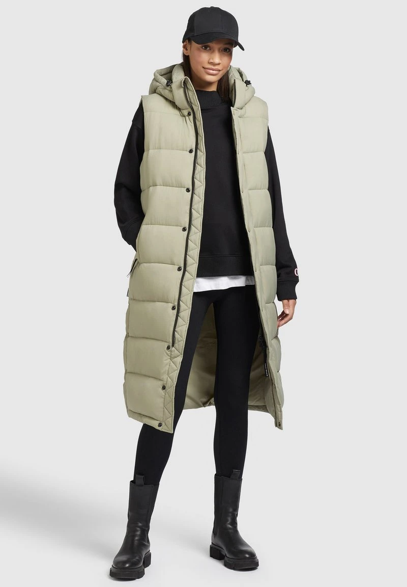 Khujo MAGNETA MATT - Weste - Mintgrün 2 Khujo MAGNETA MATT - Weste - Mintgrün – Bild 2