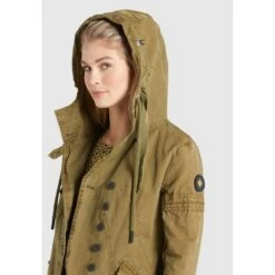 Khujo Kurzmantel »khujo Jacke ZARIA2«, Im Regular Fit Mit Kapuze -Khujo Store 3d5ba23f0586bb54a1c975f750948c83
