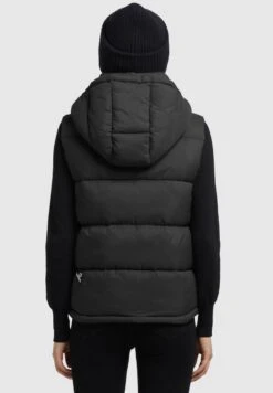 Khujo EDEN MATT - Weste - Schwarz -Khujo Store 4174607aa73548fc829c44dff9d8883b