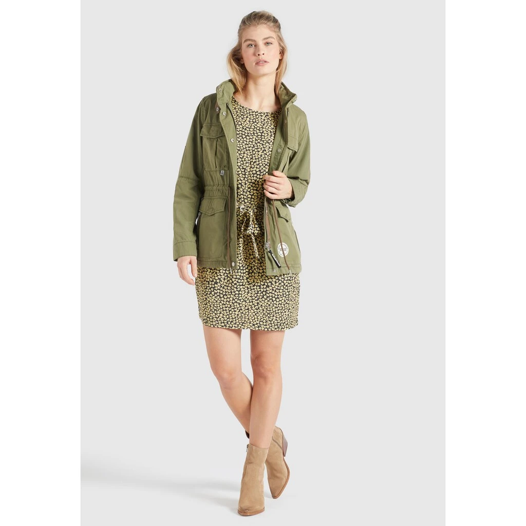 Khujo Military-Jacke »khujo Jacke PAOLA2«, (1 St.), Mit Kapuze, Mit Im Kragen Verstaubarer Kapuze 3 Khujo Military-Jacke »khujo Jacke PAOLA2«, (1 St.), Mit Kapuze, Mit Im Kragen Verstaubarer Kapuze – Bild 3