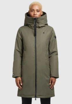 Khujo LISAD - Wintermantel - Khaki Grün