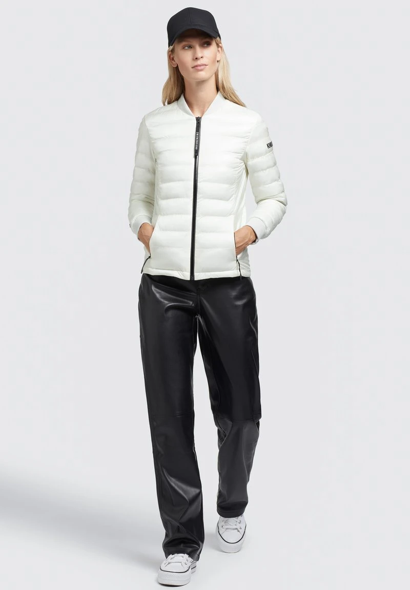 Khujo MAUDE SHINY - Bomberjacke - Cremeweiß 2 Khujo MAUDE SHINY - Bomberjacke - Cremeweiß – Bild 2