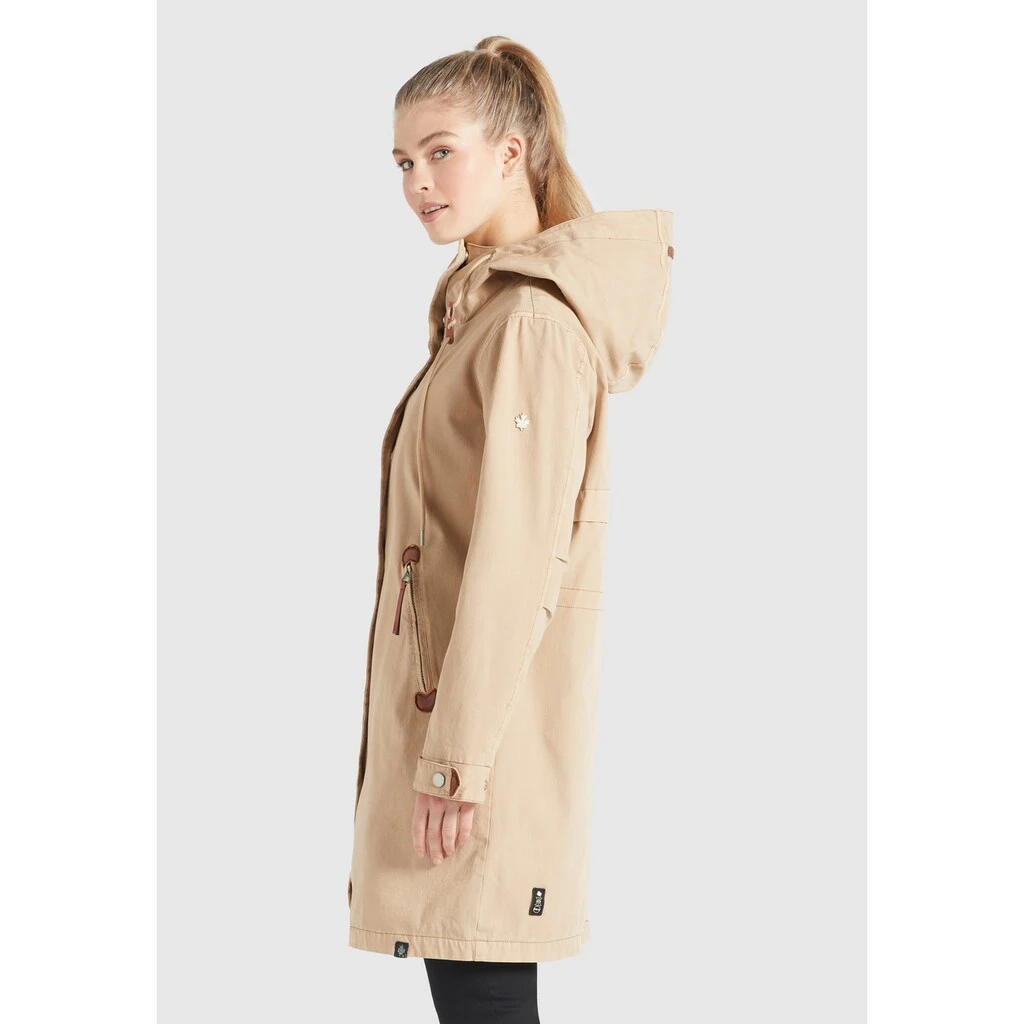 Khujo Kurzmantel »khujo Mantel ERMA2«, Im Loose Fit Mit Hoch Schließender Kapuze 2 Khujo Kurzmantel »khujo Mantel ERMA2«, Im Loose Fit Mit Hoch Schließender Kapuze – Bild 2