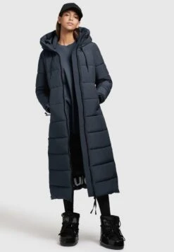 Khujo DERIA - Wintermantel - Schwarzblau -Khujo Store 47e4453198db4092bf1021166961fce3