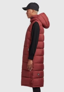 Khujo MAGNETA MATT - Weste - Rostrot -Khujo Store 4a96717245d34d42ab46a0f9fc5b6f33