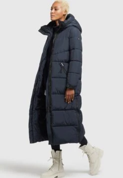 Khujo SHIMANTA2 - Wintermantel - Schwarzblau -Khujo Store 505e81f5307841f4ba31440a35780270