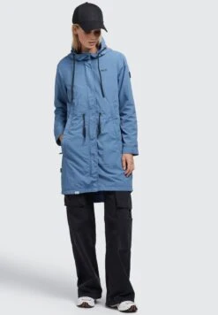 Khujo ADDA - Kurzmantel - Blau -Khujo Store 50ae1e73815944d9bdeba4bcaf5dd2e6