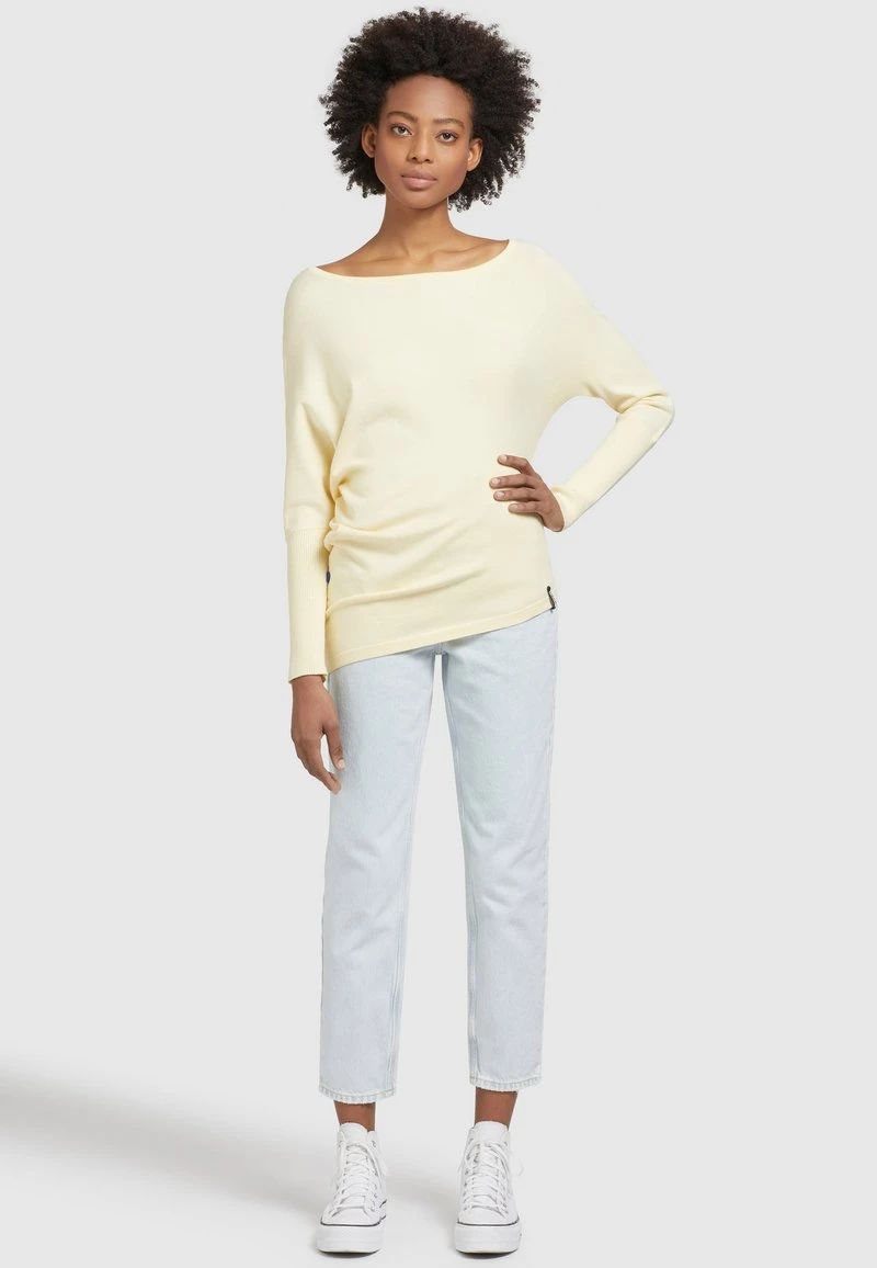 Khujo SHEA - Strickpullover - Hellgelb 2 Khujo SHEA - Strickpullover - Hellgelb – Bild 2