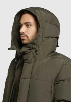 Khujo PATO - Wintermantel - Olivgrün -Khujo Store 55ec6a8c3e46470ba02636ec4f77cea0