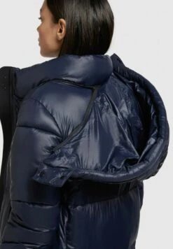 Khujo MELONA SHINY - Wintermantel - Dunkelblau -Khujo Store 5d2953355d164bc2a5b7aaa2c77788aa