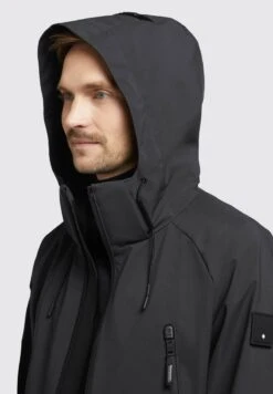 Khujo ADAM - Regenjacke / Wasserabweisende Jacke - Schwarz -Khujo Store 5df4f284839b4af0a336b8a71c76da06