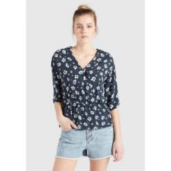 Khujo Shirtbluse »khujo Bluse RINALDA«, Aus Viskose In Wickel-Optik -Khujo Store 5e1f7c09b7034901bc56ce6dba7bb7fd