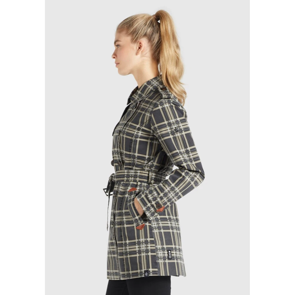 Khujo Trenchcoat »khujo Mantel AMELE2«, Mit Leichtem Innenfutter 2 Khujo Trenchcoat »khujo Mantel AMELE2«, Mit Leichtem Innenfutter – Bild 2