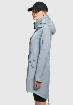 Khujo DAYES - Parka - Blaugrau Hell -Khujo Store 60d31f4158384d92818e1bd7ee0d295f