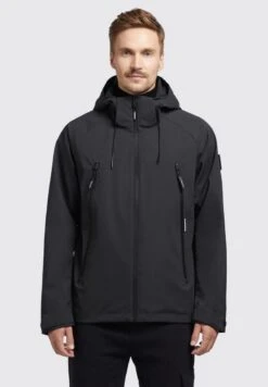 Khujo ADAM - Regenjacke / Wasserabweisende Jacke - Schwarz