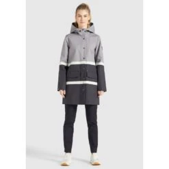 Khujo Regenjacke »khujo Jacke NIXO«, (1 St.), Mit Kapuze, Aus Atmungsaktivem Material Mit Kapuze