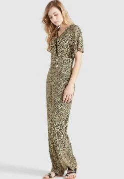 Khujo BORGIA - Jumpsuit - Schwarz-gelb Geblümt -Khujo Store 745f0e320a9040d5b7ce3f5c9bd55945