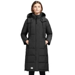 Khujo Steppmantel »CLIV«, Mit Fellimitat An Der Kapuze