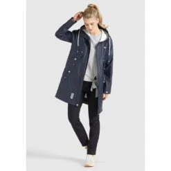 Khujo Regenmantel »khujo Mantel SOLEA2«, Aus Wetterfestem Material Mit Kapuze -Khujo Store 757bfe19997e6c5fb74c36a59ec2d574