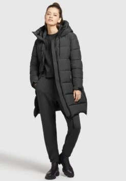 Khujo YOUMA - Wintermantel - Schwarz -Khujo Store 78b65aa3adfe4ff8b714f9f0dc6f2d3d