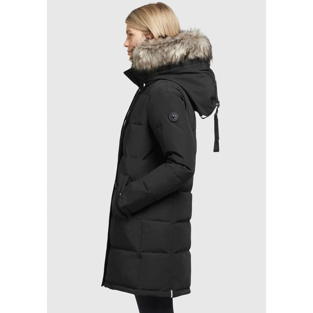 Khujo Steppmantel »CLOREN«, Mit Kuscheligen Fellimitat An Der Kapuze 3 Khujo Steppmantel »CLOREN«, Mit Kuscheligen Fellimitat An Der Kapuze – Bild 3