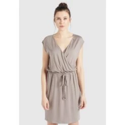 Khujo Jerseykleid »khujo Kleid ASHA«, Aus Weichem Material In Wickeloptik -Khujo Store 7a1b852014fc879d456508e04a843367