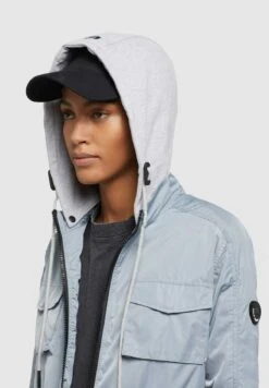 Khujo FLAMES - Leichte Jacke - Blaugrau Hell -Khujo Store 7db73a37c4f04fadb7762e22cb6ee8f2