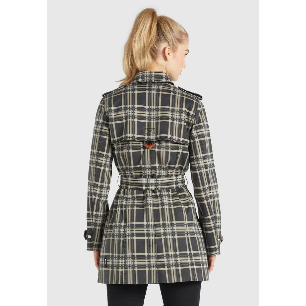 Khujo Trenchcoat »khujo Mantel AMELE2«, Mit Leichtem Innenfutter 4 Khujo Trenchcoat »khujo Mantel AMELE2«, Mit Leichtem Innenfutter – Bild 4