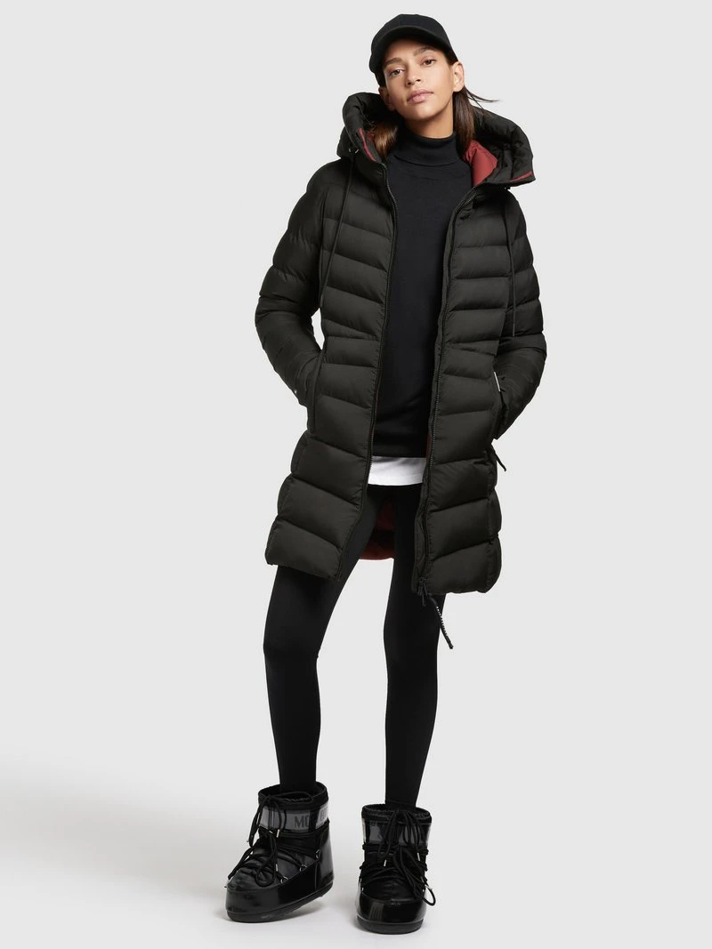 Khujo TUHANI2 MATT - Wintermantel - Schwarz 2 Khujo TUHANI2 MATT - Wintermantel - Schwarz – Bild 2