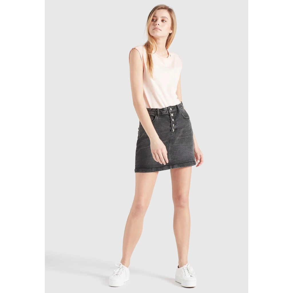 Khujo T-Shirt »khujo T-Shirt VIRGO«, Mit Abgerundetem Saum Und Kurzen Ärmeln 5 Khujo T-Shirt »khujo T-Shirt VIRGO«, Mit Abgerundetem Saum Und Kurzen Ärmeln – Bild 5