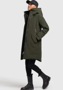 Khujo CHARLYN - Wintermantel - Dunkelgrün -Khujo Store 88248d6227834fb8a1b643cbab8d040c