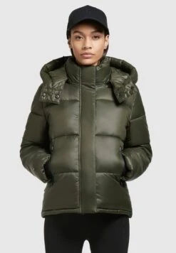 Khujo VALONA SHINY - Winterjacke - Dunkelgrün