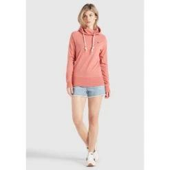 Khujo Longsleeve »khujo Longsleeve LINNEA«, Aus Weichem Jersey Mit Kapuze