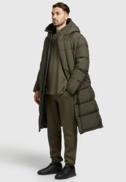 Khujo PATO - Wintermantel - Olivgrün -Khujo Store 970f950bec16446eb9a030cd28e5cca8