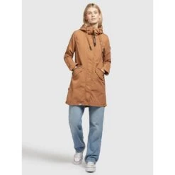 Khujo Kurzmantel »khujo Mantel GAMES«, Mit Kordelzug An Der Kapuze